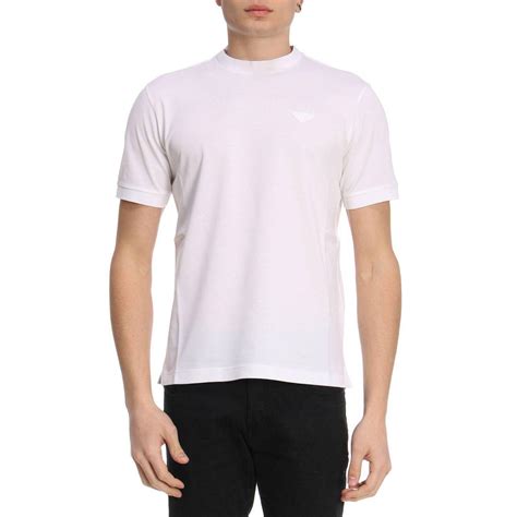 prada cotton white shirt|prada white t shirt men.